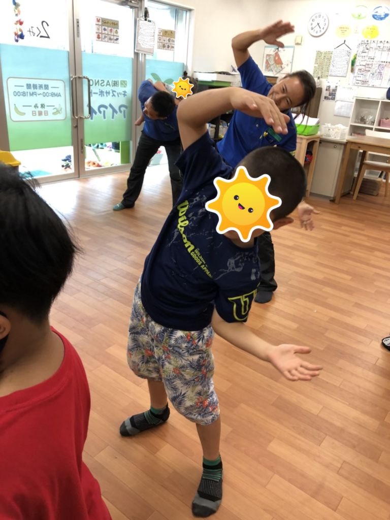 7.13(月)　ボランティア活動に向けてダンス練習！