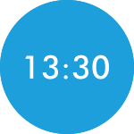 13時30分