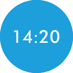 14時20分