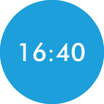 16時40分