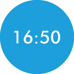 16時50分